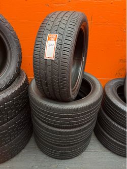 265/45R20 Continental Cross Contact High Tread Full Set of 4 Tires