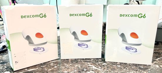3 pack DexcomG6 Sensors 3 per Box - priced per box