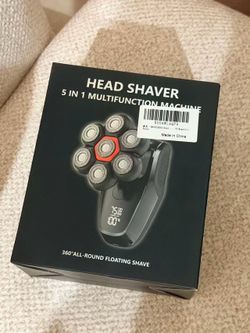 NEICIT 7D Electric Head Shaver Waterproof