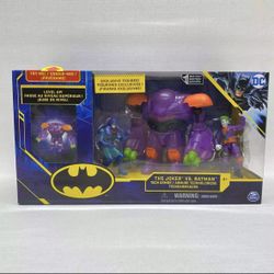 DC Comics Batman The Joker Vs Batman Action Figure Set Tech Armor 1st Edition 