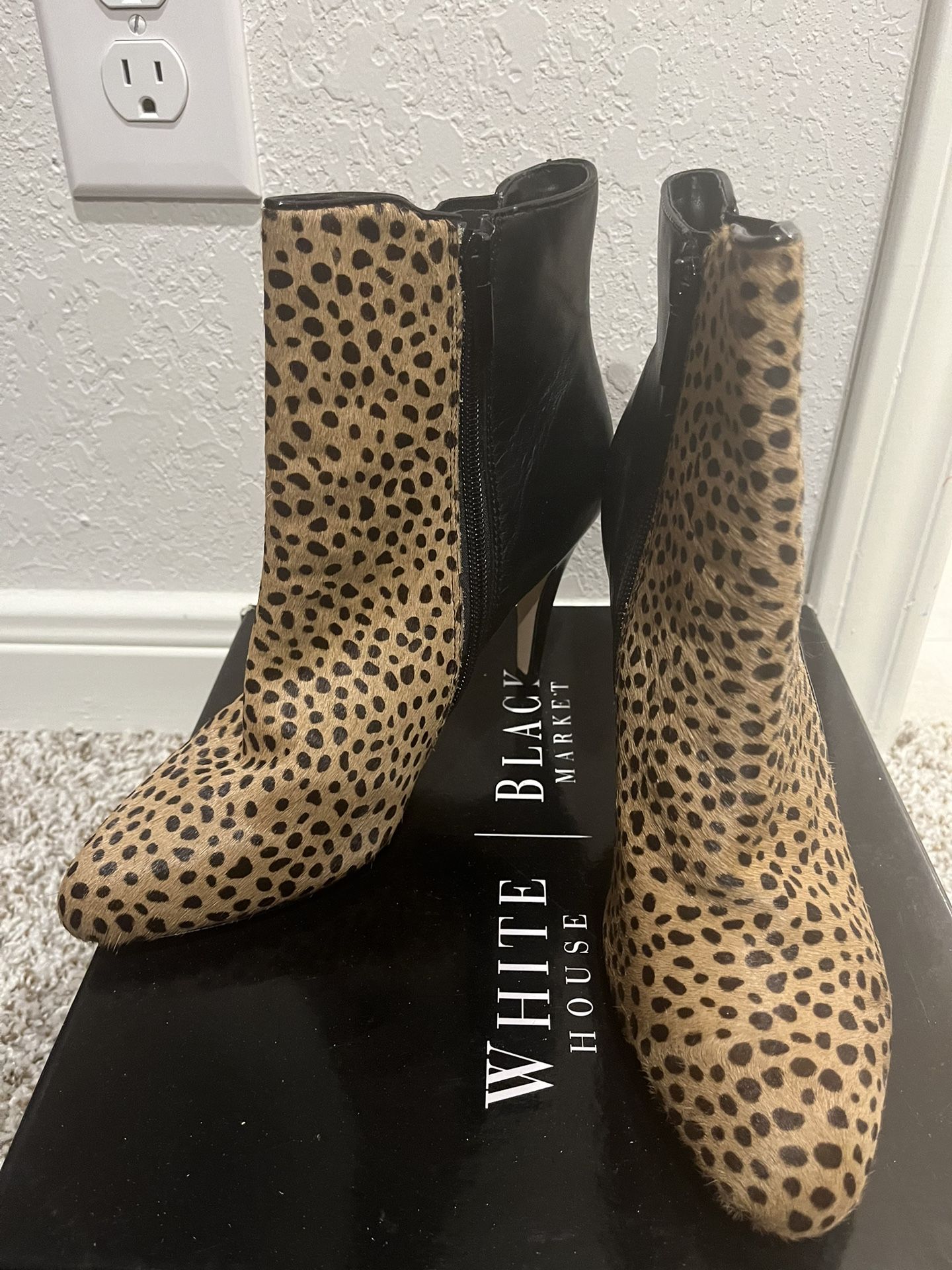 Leopard Style Ankle BOOTS 