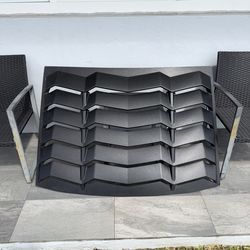Mustang Rear Window Louver