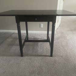 Drop Leaf Table With Drawer