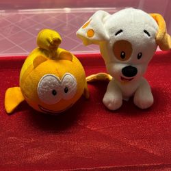 2 bubble guppies stuffed animals