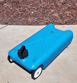 Portable RV Waste Tank on Wheels