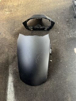 Honda grom front fender and oem speedometer cover