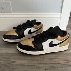 Jordan LOW 1s ' Gold Toes ' 