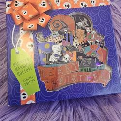 Disney Holloween Haunted Mansion Holiday Nightmare Before Christmas Pin