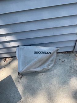 Honda Quadra cut lawnmower rear bag