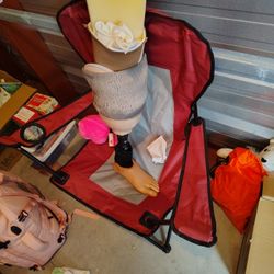 Left Leg Prosthetic With Foot Attachment 