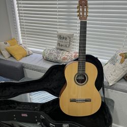 Classic Guitar With Hard Case Brand New 