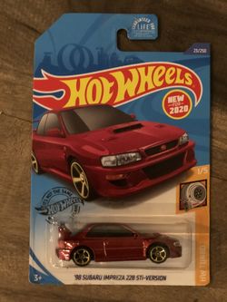 Hot Wheels ‘98 SUBARU IMPREZA 228 STi-VERSION