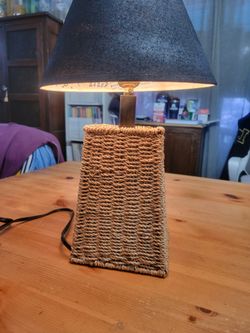 Custom-made awesome super cute lamp.