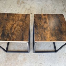 Two New End Tables 