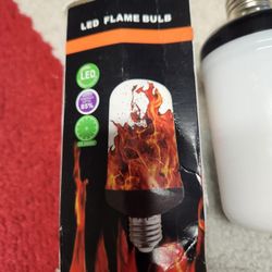 LED Flame Bulb. New