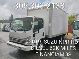 2019 ISUZU  NPR HD BOX TRUCK 16' FT.