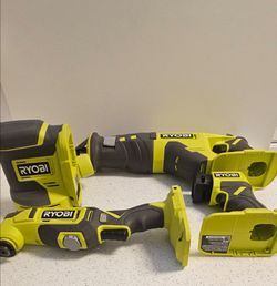Ryobi set of 4 (Mint)