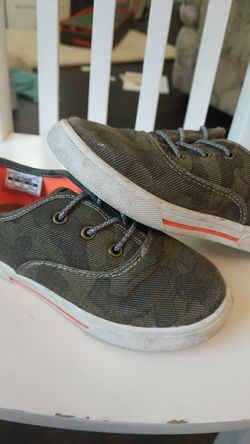 Boys Camo Sneakers