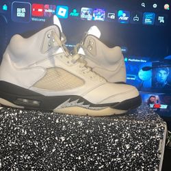 JORDAN 5 RETRO 'WHITE BLACK'