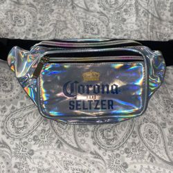 Corona Holographic Metallic Fanny Pack