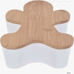 Temp-tations Seasonal 1qt Figural Serving Bowlwith Wood Lid