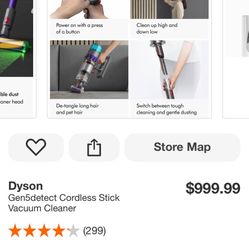 Dyson Gen5detect Cordless Stick Vacuum Cleaner