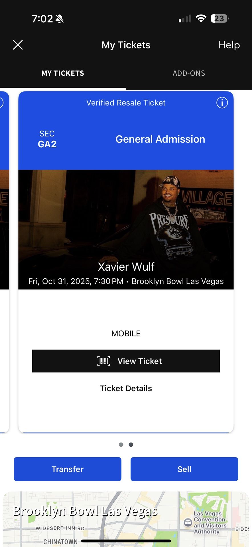 Xavier Wulf Concert Tickets For Sale