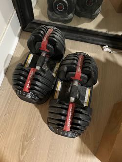 Boflex dumbbells adjustable