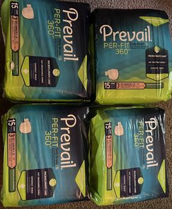 Adult Diapers Prevail Size 3