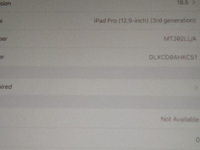 iPad Pro 3rd 12.9 In 128g