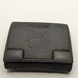 Loewe Black Bifold Designer Wallet 