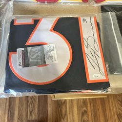 Justin Simmons Denver Broncos Signed Jersey