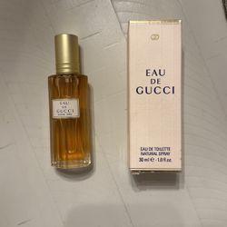 ultra rare EAU DE GUCCI perfume 