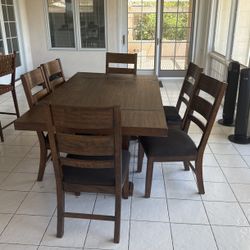 Ashelys Furniture Dinning Table 