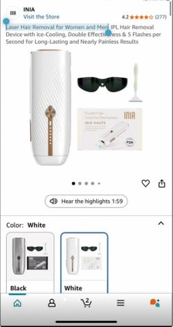 Laser Hair Removal Device