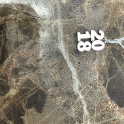 James Avery “2018 Stacked Charm” “retired”