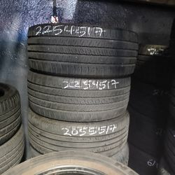 Pair Of 225/45/17 Goodyear Assurance 