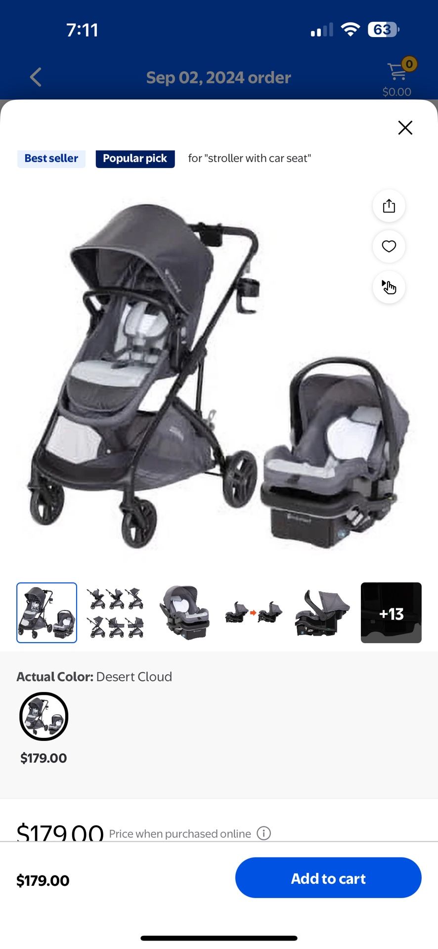 Car seat Stroller