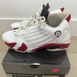 Air Jordan 14 Retro Candy Cane 2011 Sz 9.5
