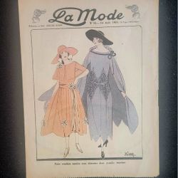 1921 (August) La Mode - French Fashion Magazine 
