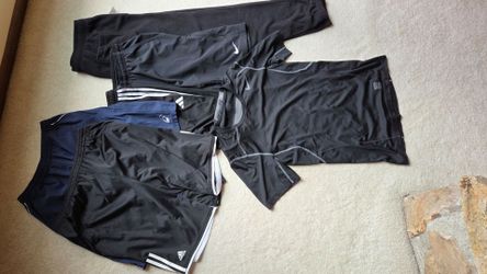 Mens Clothing Sz Small, Nike, Adidas, Asics, REI. Lot of Athletic Wear. Pricebis OBO.