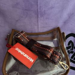 Montana West Clear Stadium Bag Purse 