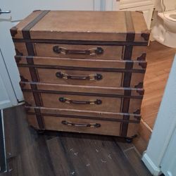 Chest Nightstand Side Table