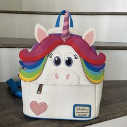 Inside Out Unicorn Loungefly Backpack