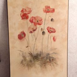 Winston Porter "Sunshine Poppies" Wall Art