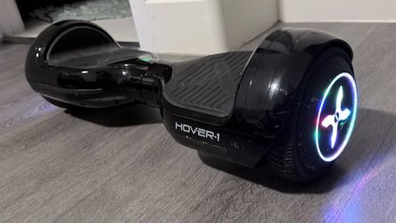 Hover-1 Black Hoverboard with LED Wheels