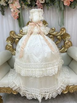 Ropones de Bautizo para Niña y Niño – ¡Completamente Nuevos! Brand-New Baby Girl Baptism Gowns