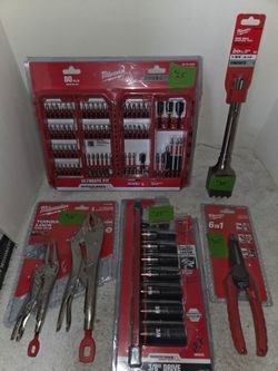 Milwaukee Tools See (Price for each).(Price Is Firm)