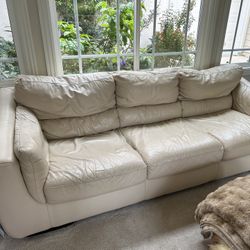 Natuzzi Leather Sofa