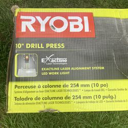Ryobi 10”drill Press